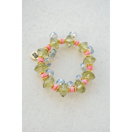 Summer Cocktail Beaded Bracelet