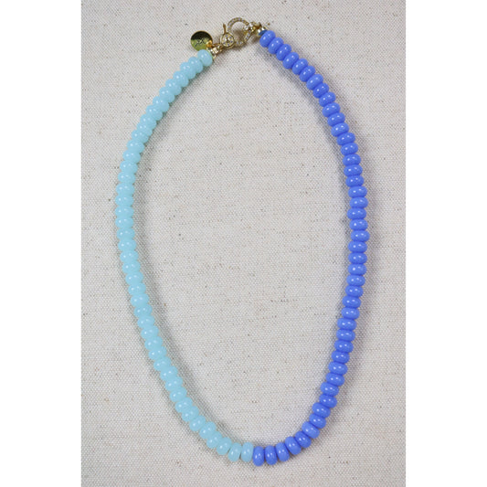 Blue Rock Candy Necklace