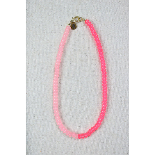 Pink Rock Candy Necklace
