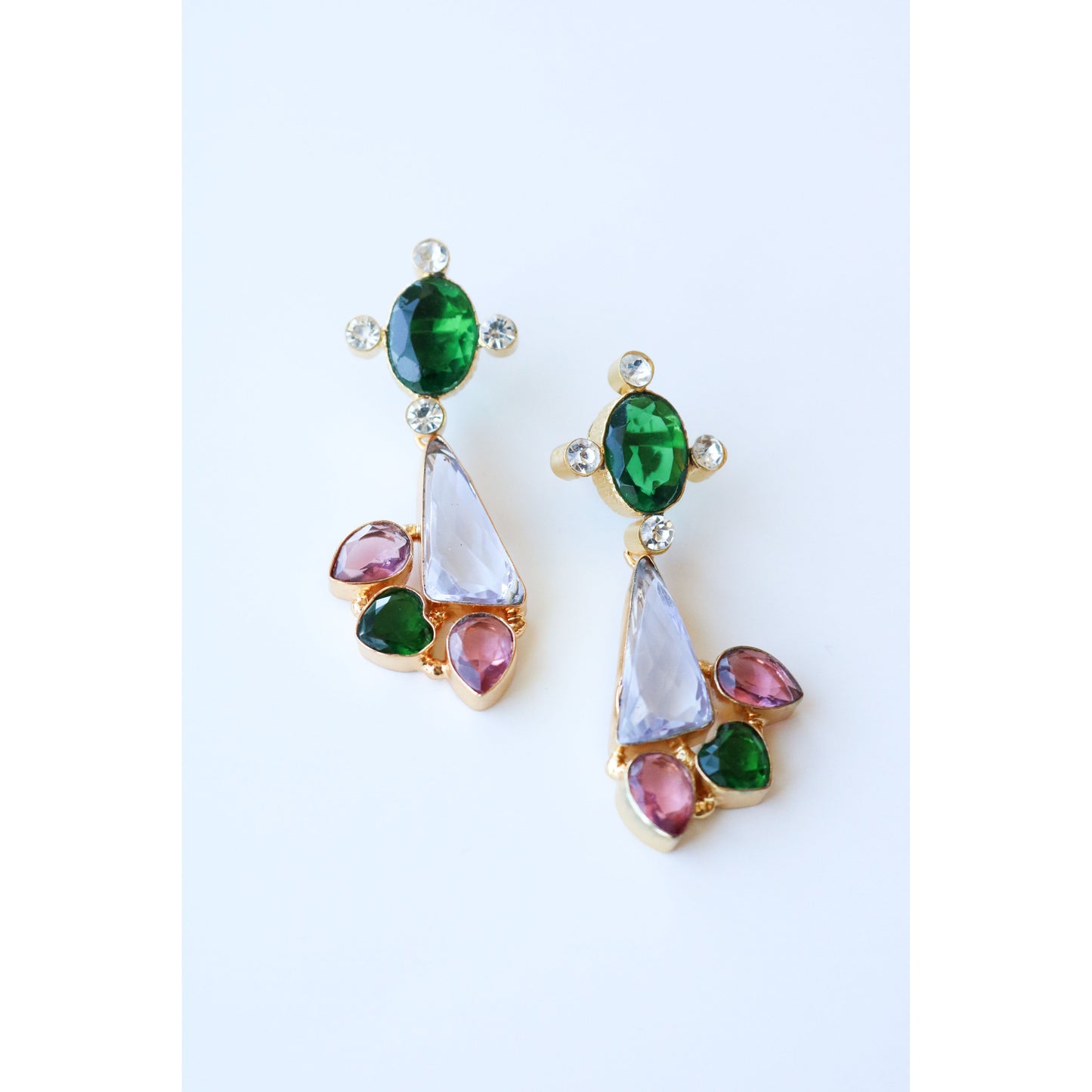 The Wicked Preppy Gemstone Earring