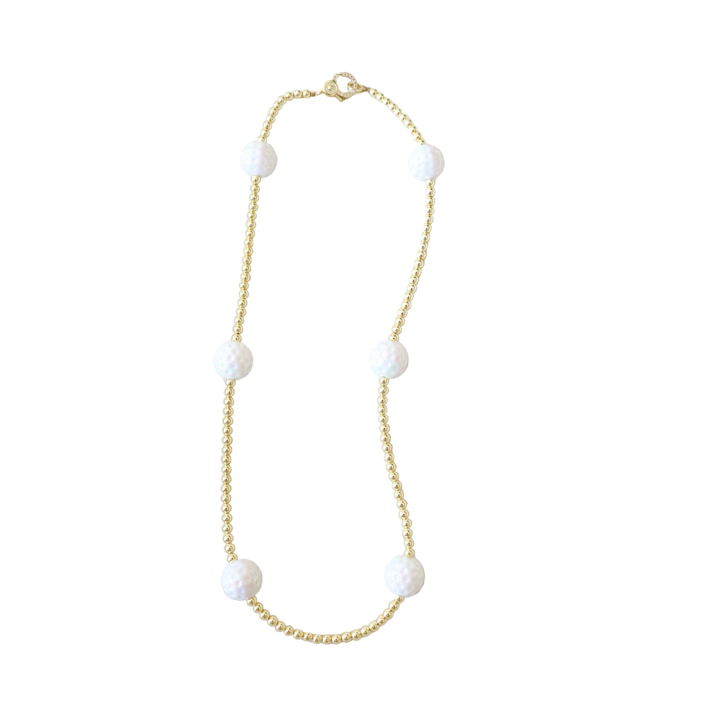 Golf Goldie Necklace