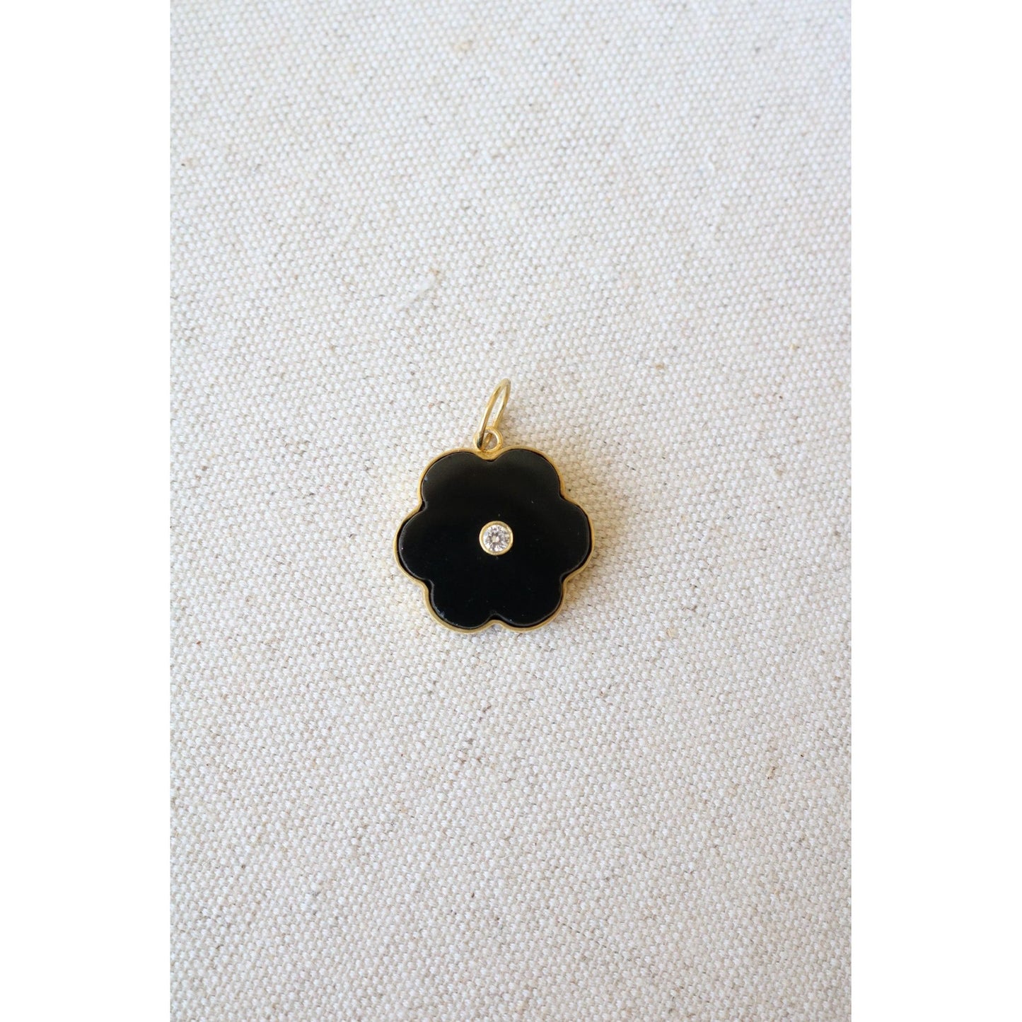 Gemstone Blossom Pendant