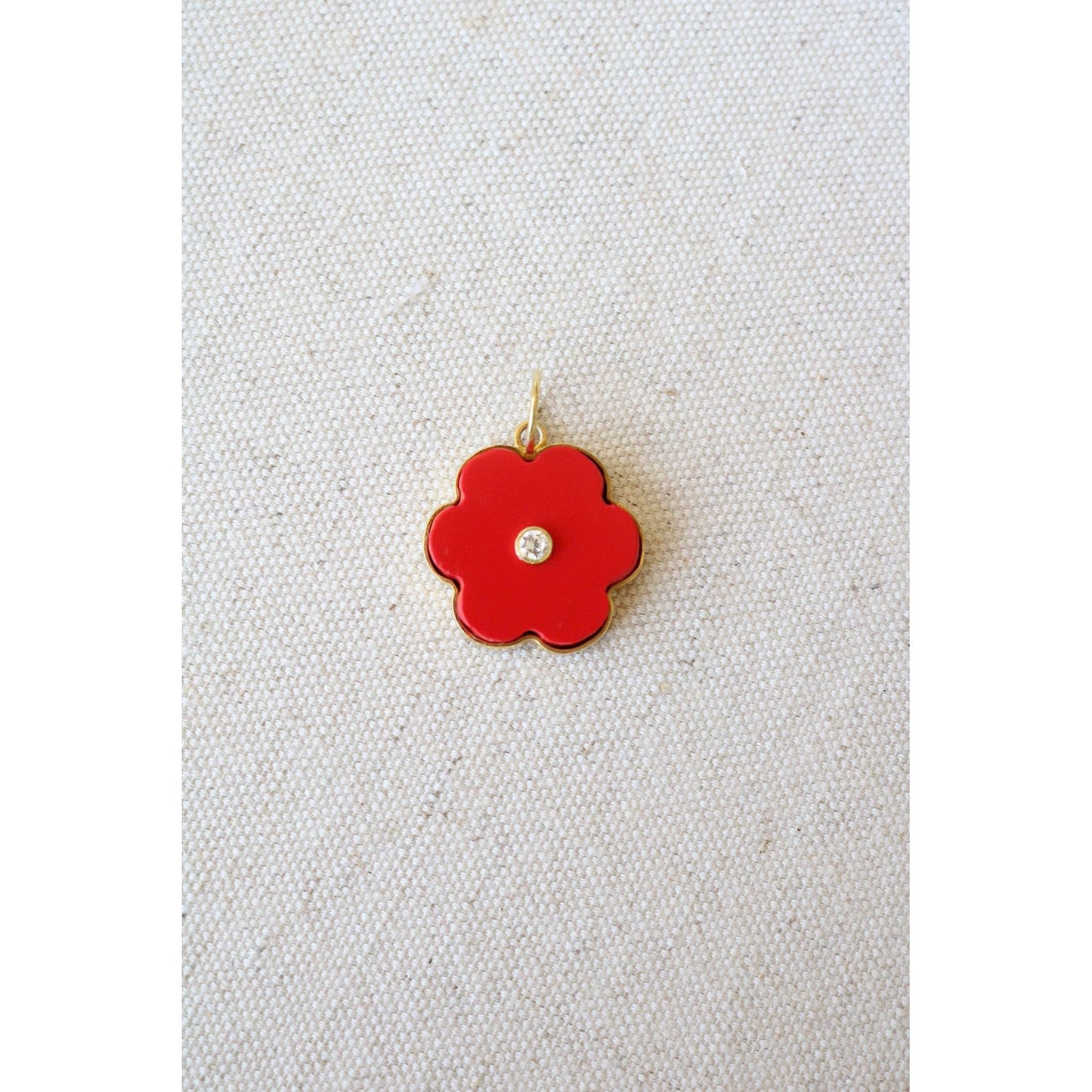 Gemstone Blossom Pendant