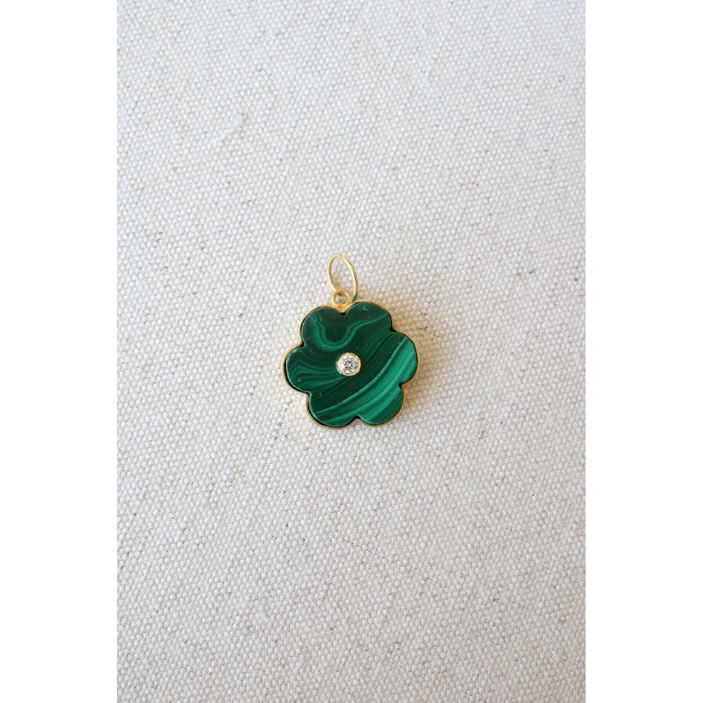 Gemstone Blossom Pendant