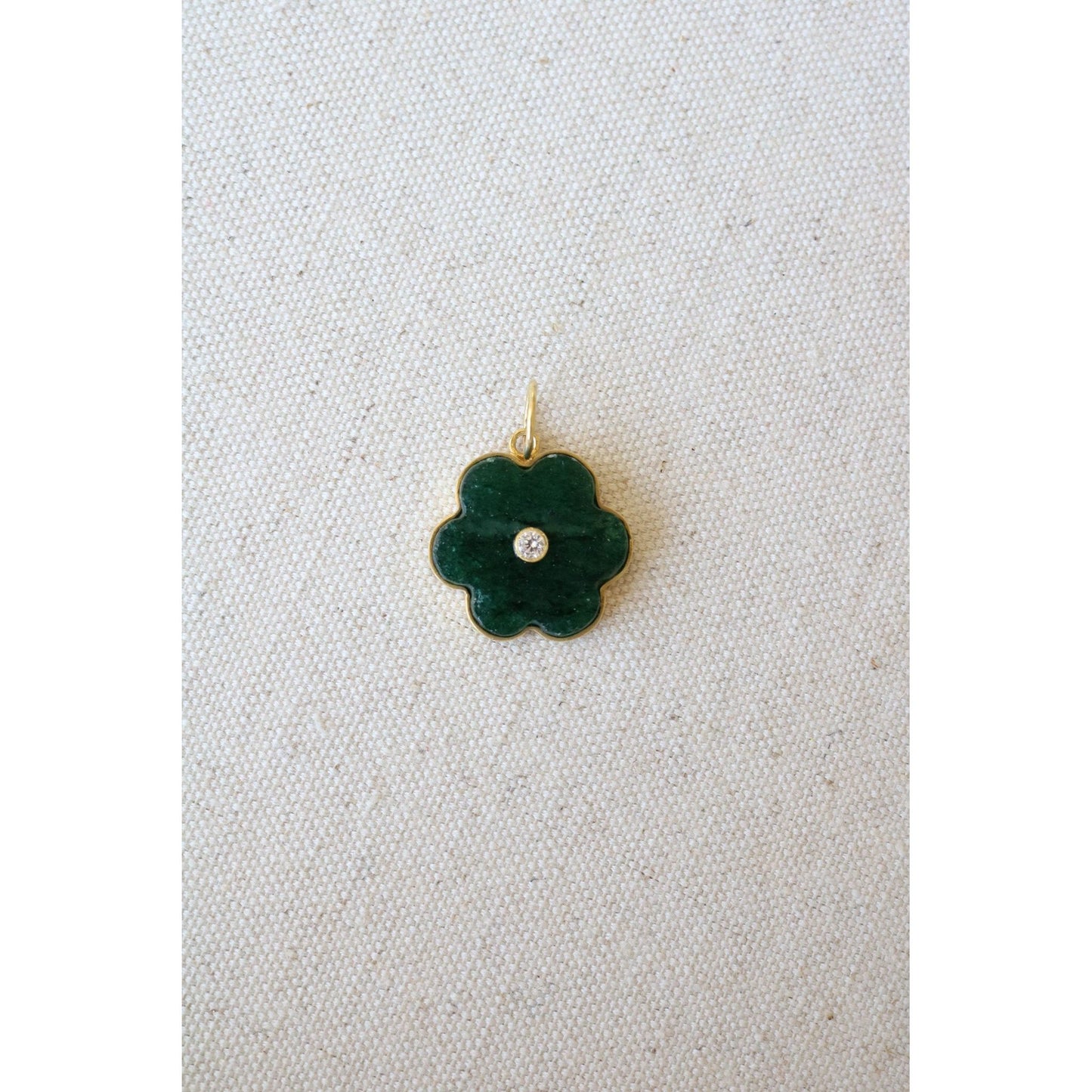 Gemstone Blossom Pendant