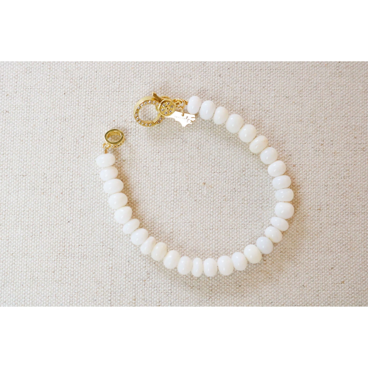 White Opal Bracelet