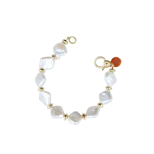 Moonlight Muse Freshwater Pearl Bracelet