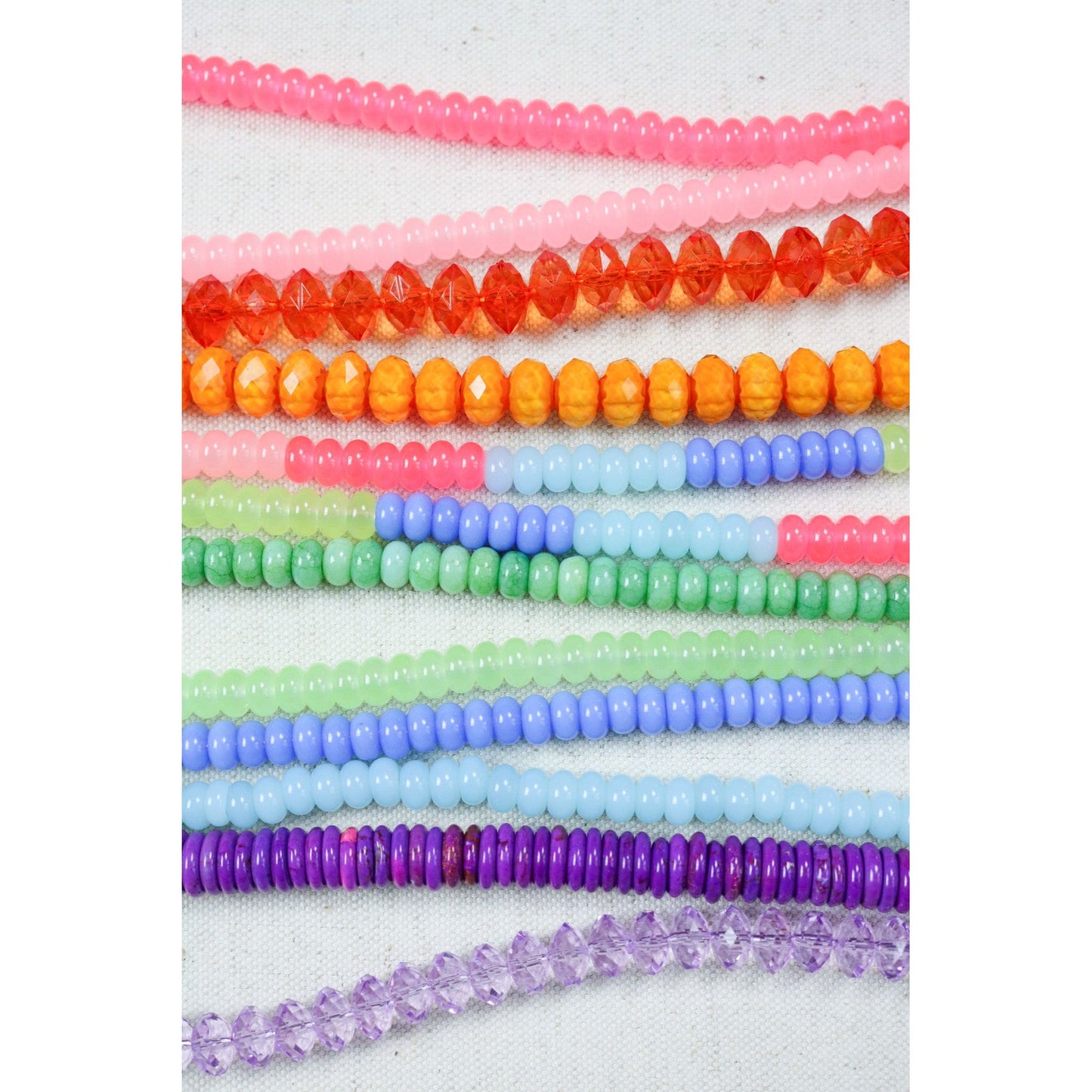 Orange Rock Candy Necklace