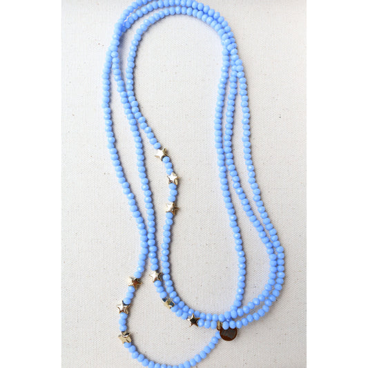 The Light Blue All Star Multi-Way Necklace