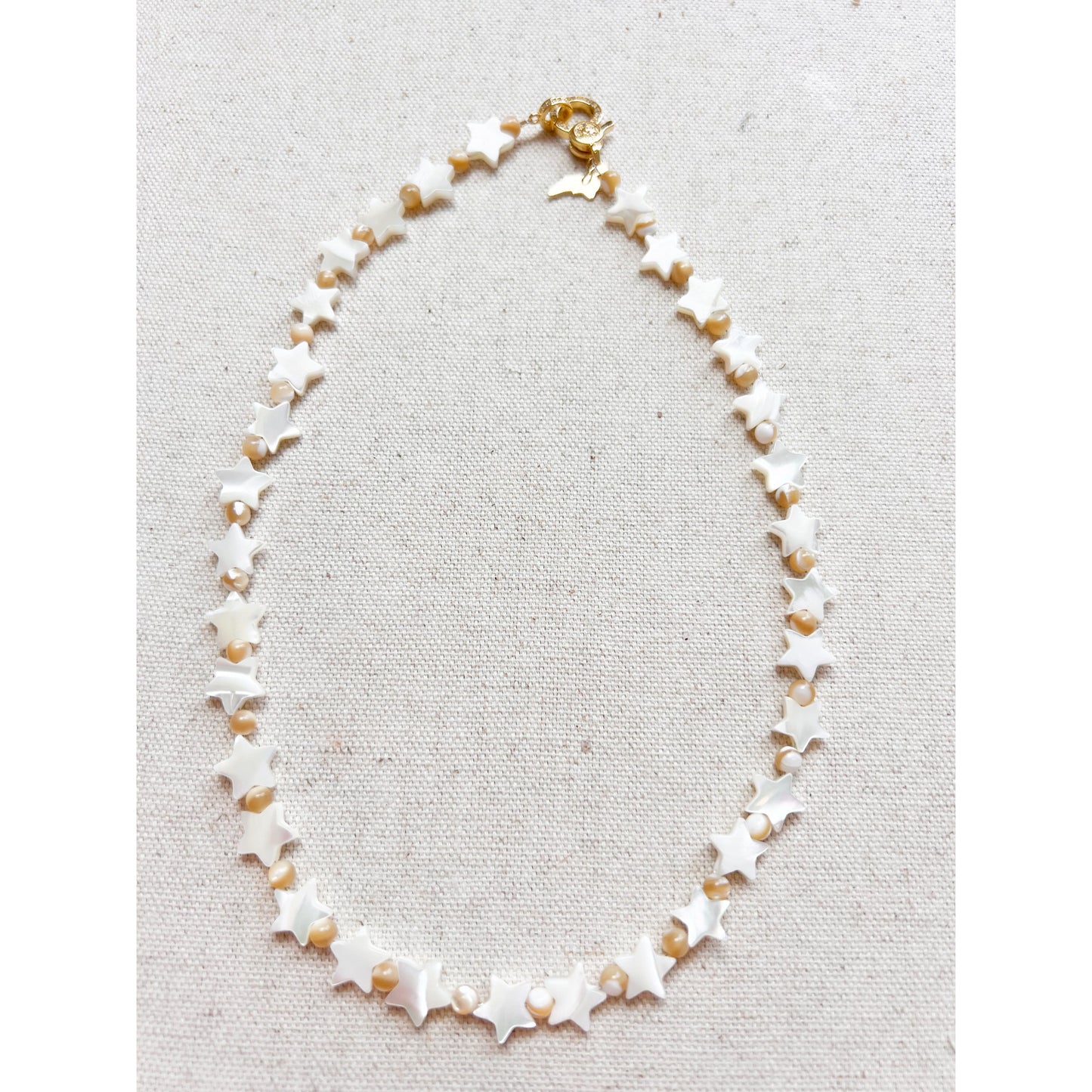 Mother of Pearl Star Necklace