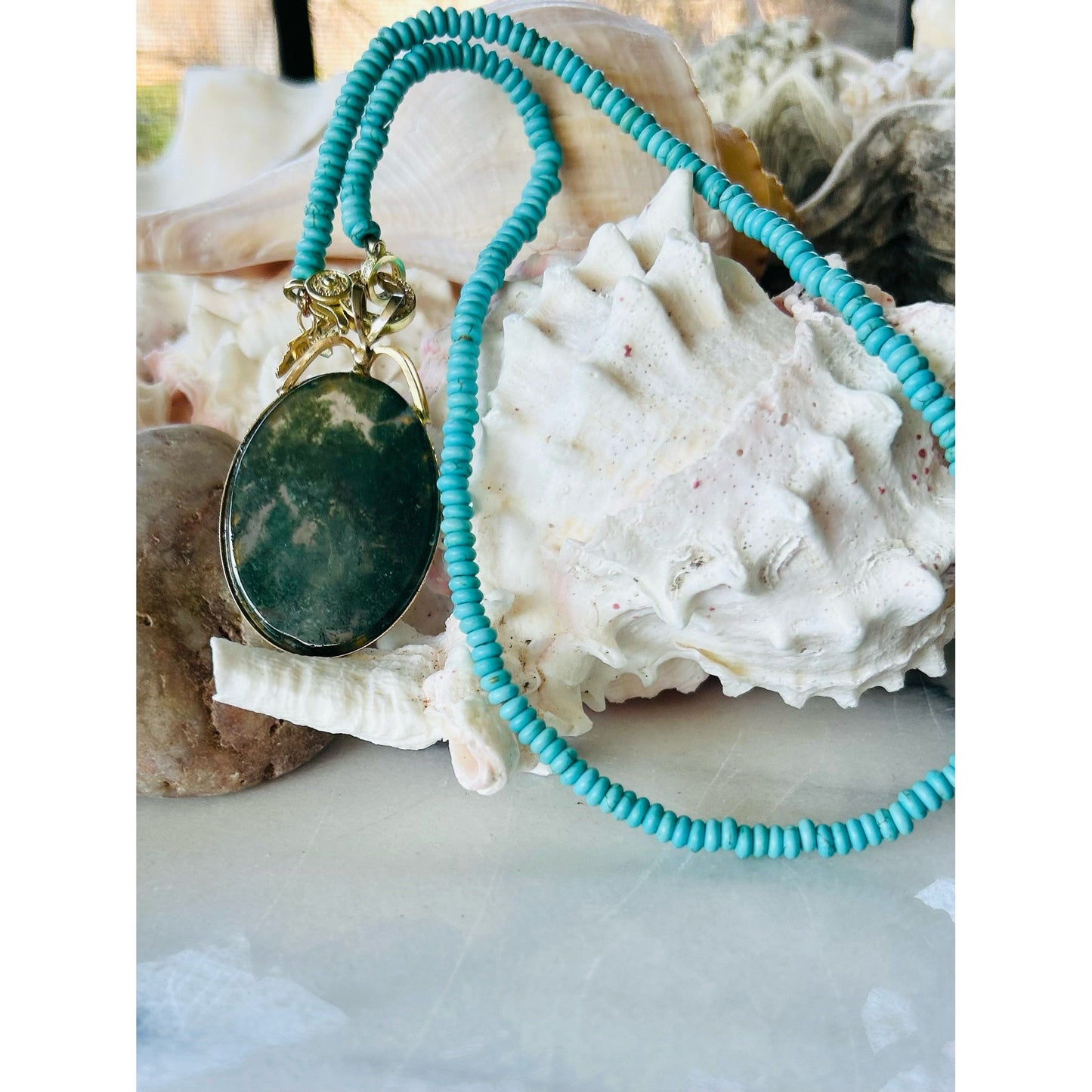 Howlite Strand Necklace