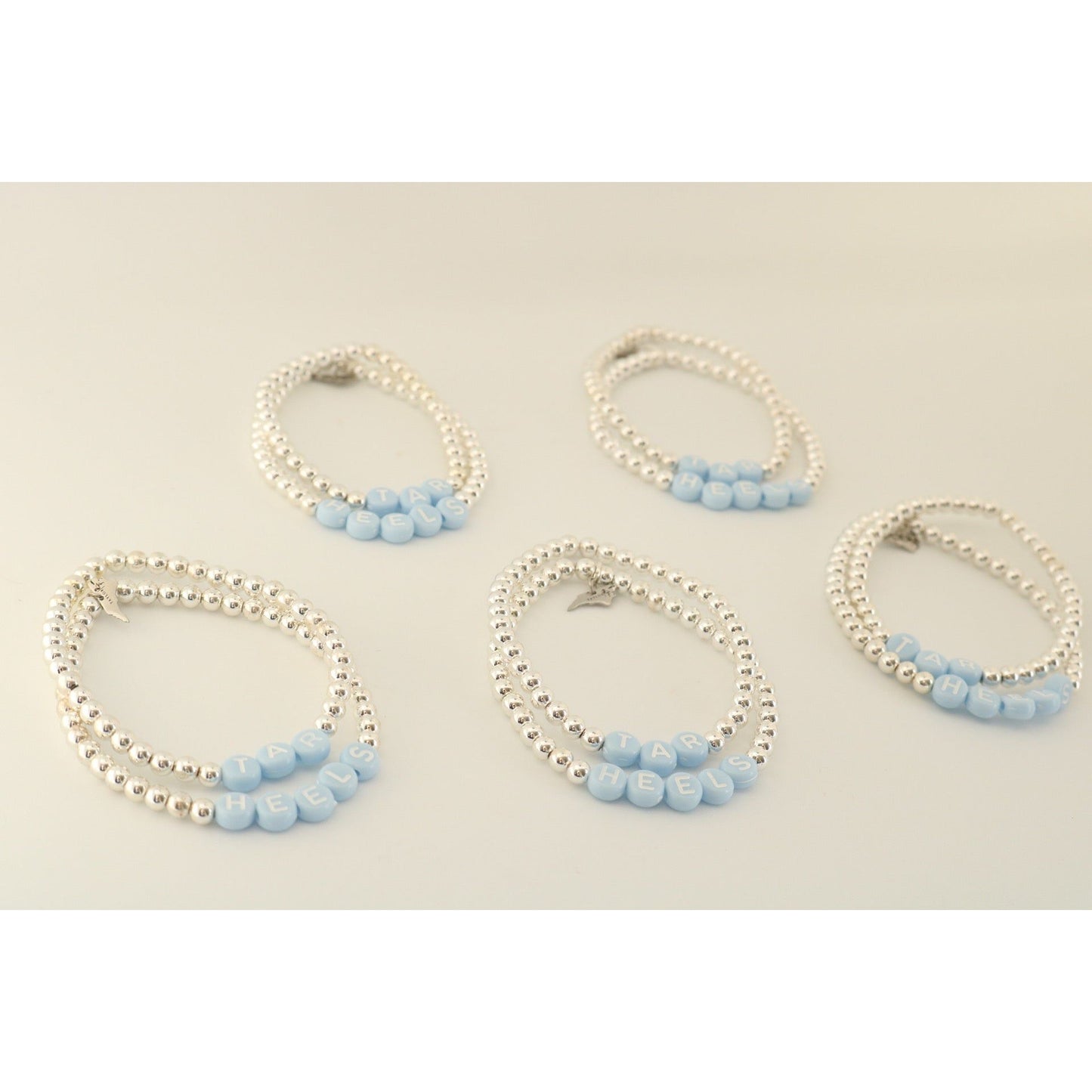 "Tar Heels" Little Team Bracelet Set