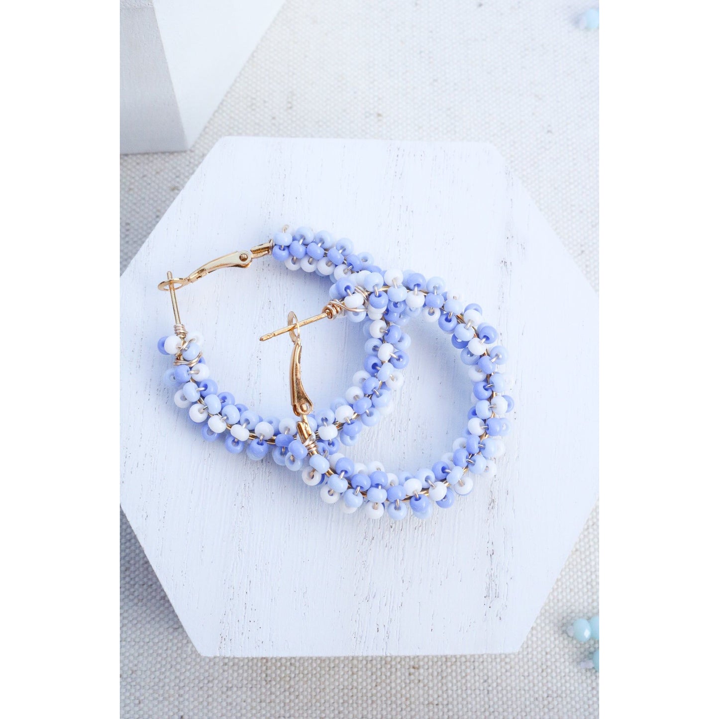 Pre-Game Beaded Hoops