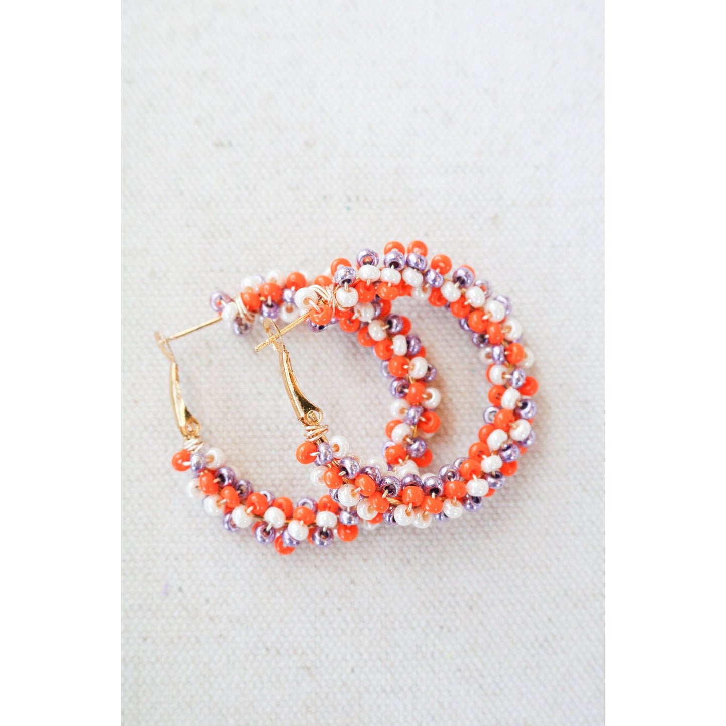 Pre-Game Beaded Hoops