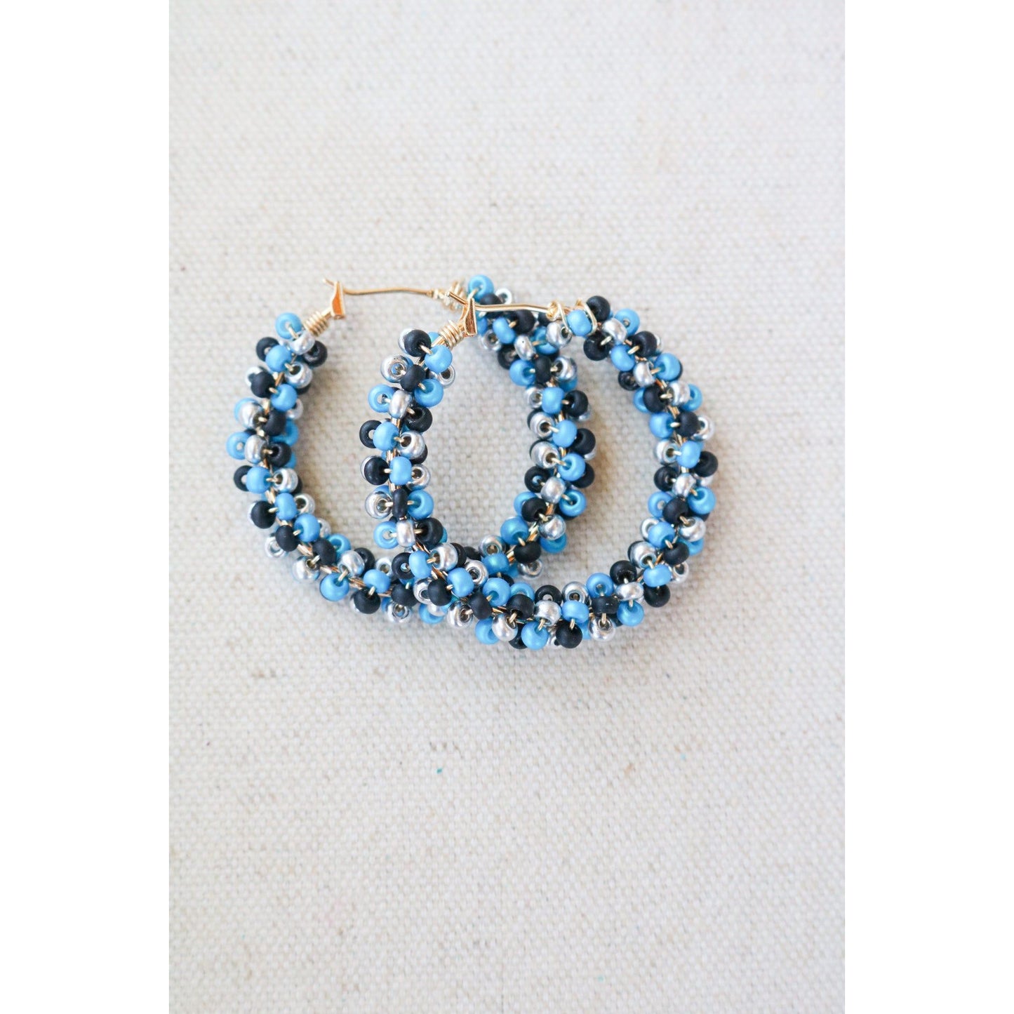 Pre-Game Beaded Hoops