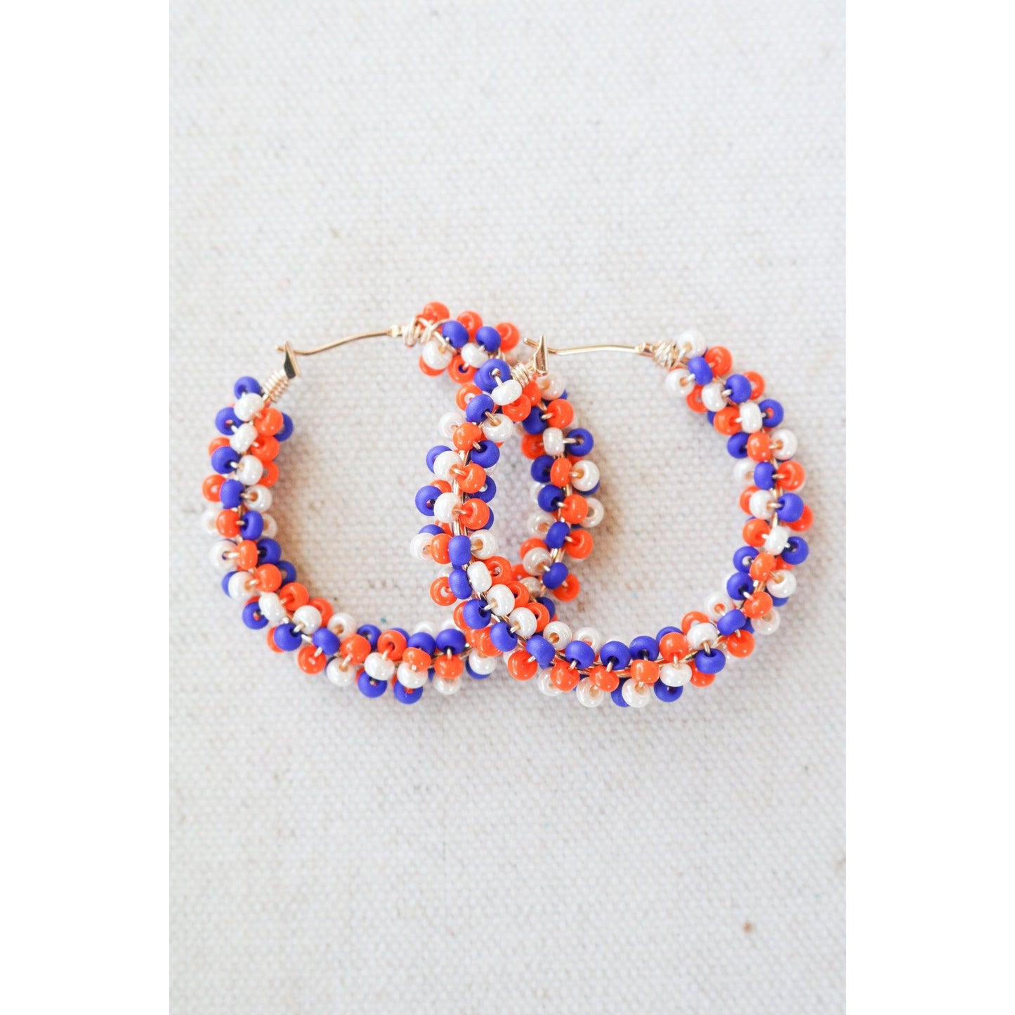 Pre-Game Beaded Hoops
