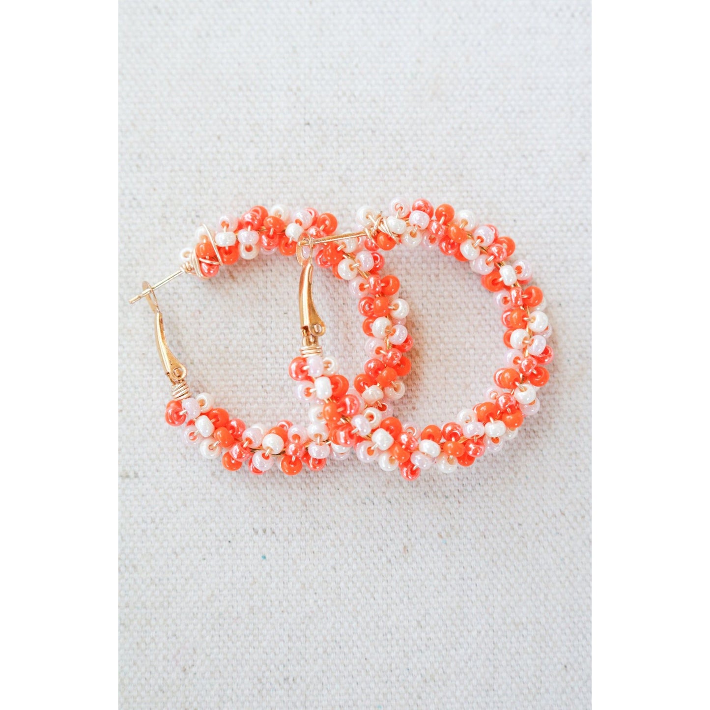 Pre-Game Beaded Hoops