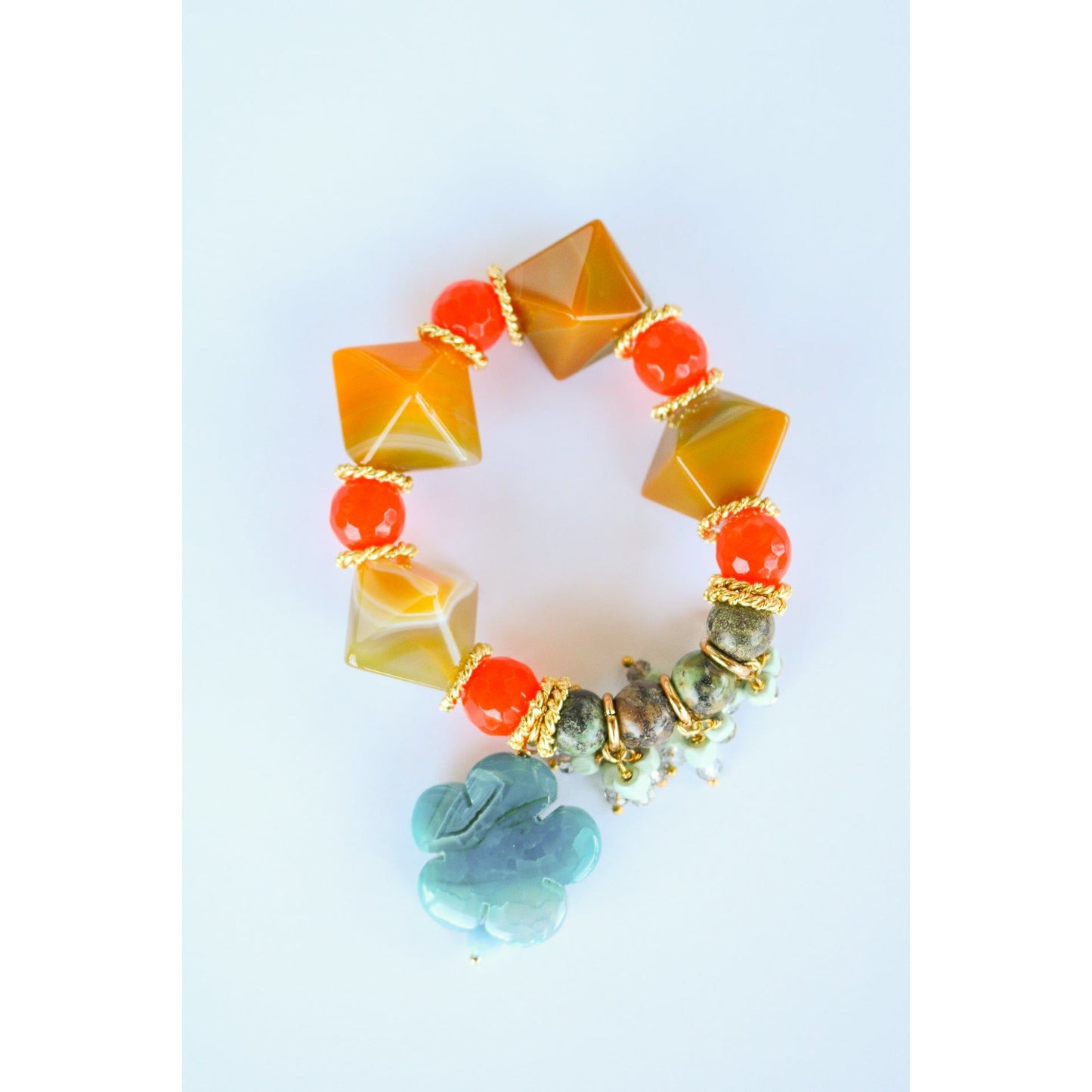 Fall Flower Bracelet