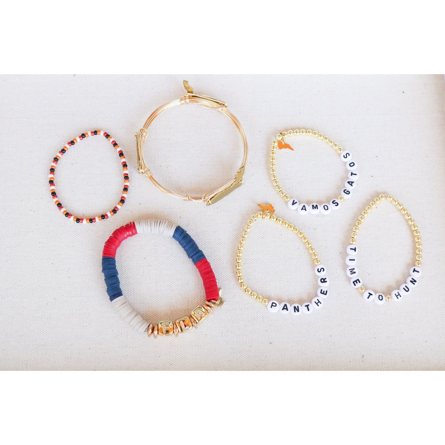 Florida Panther Hockey Little Friendship Bracelet