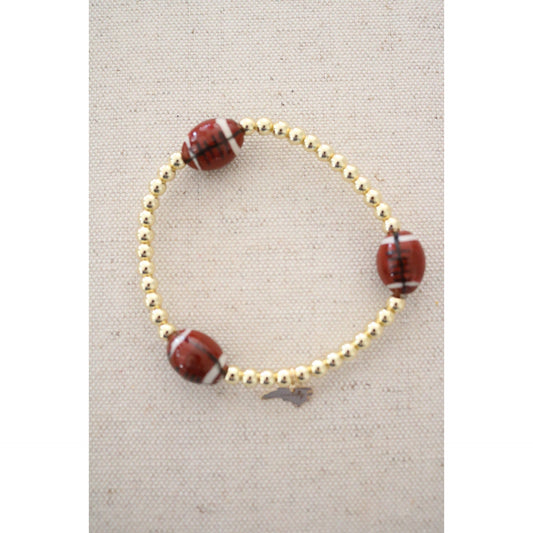 Football Goldie Bracelet