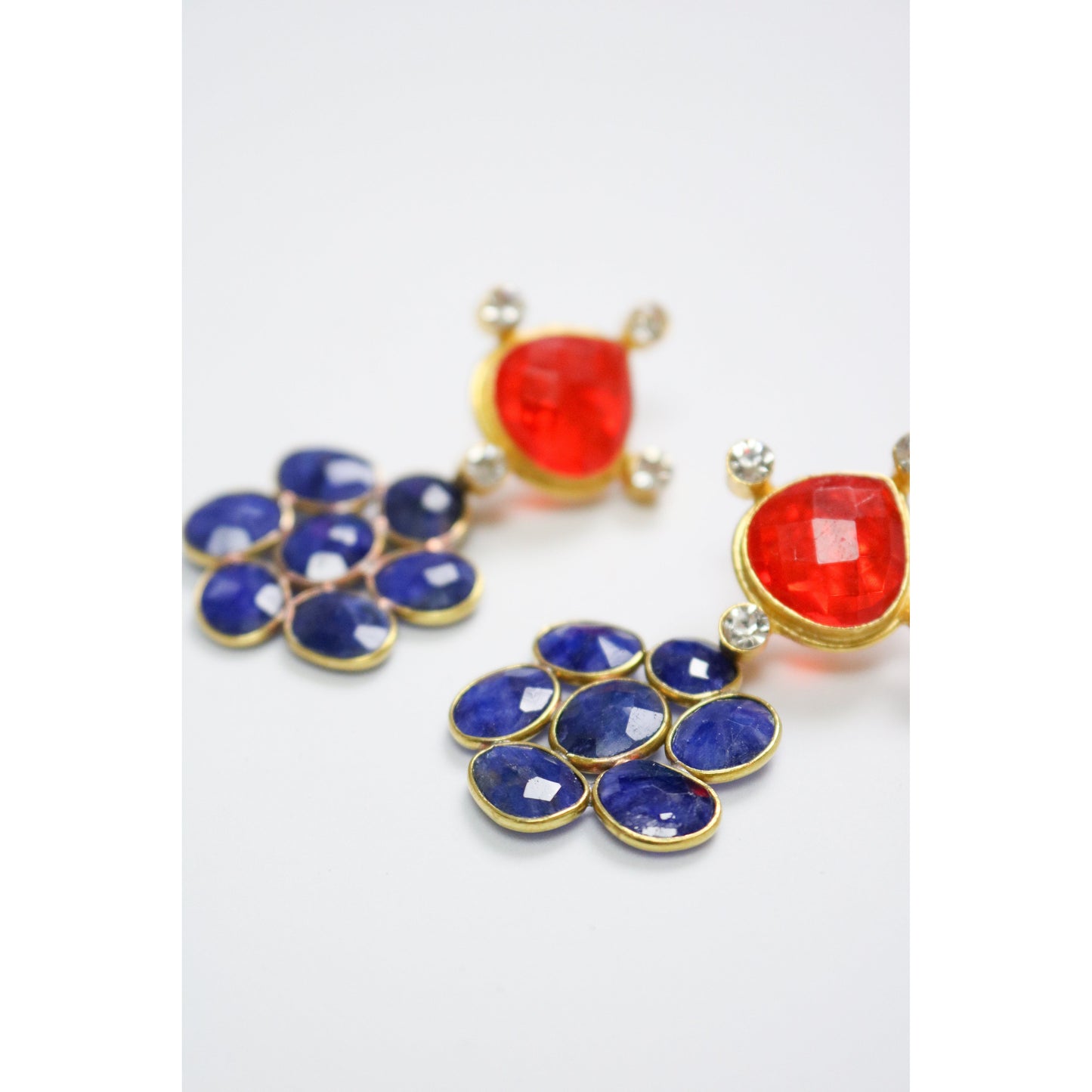 Regal Eagle Gemstone Earring