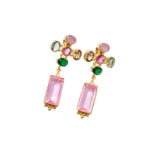 The Princess Gemstone Earring