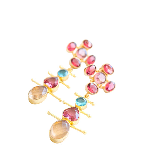 Regency Gemstone Earring