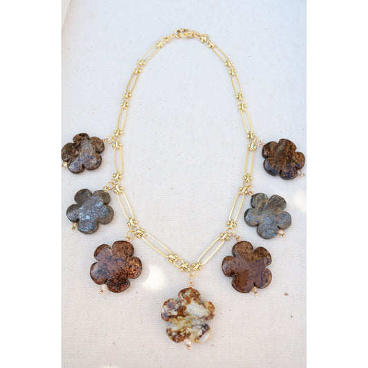 The Secret Garden Necklace in Earth Day