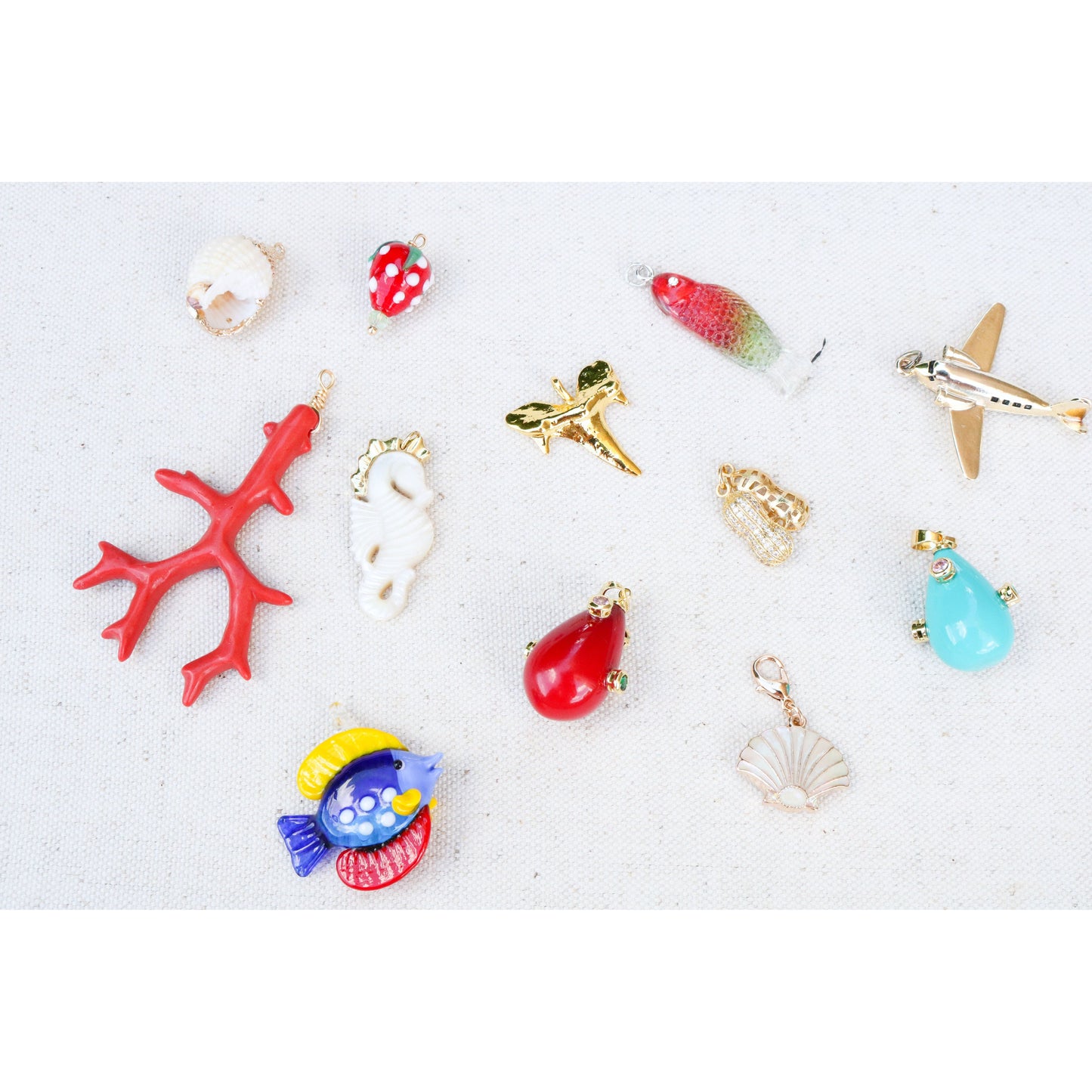 Mother of Pearl Seahorse Pendant