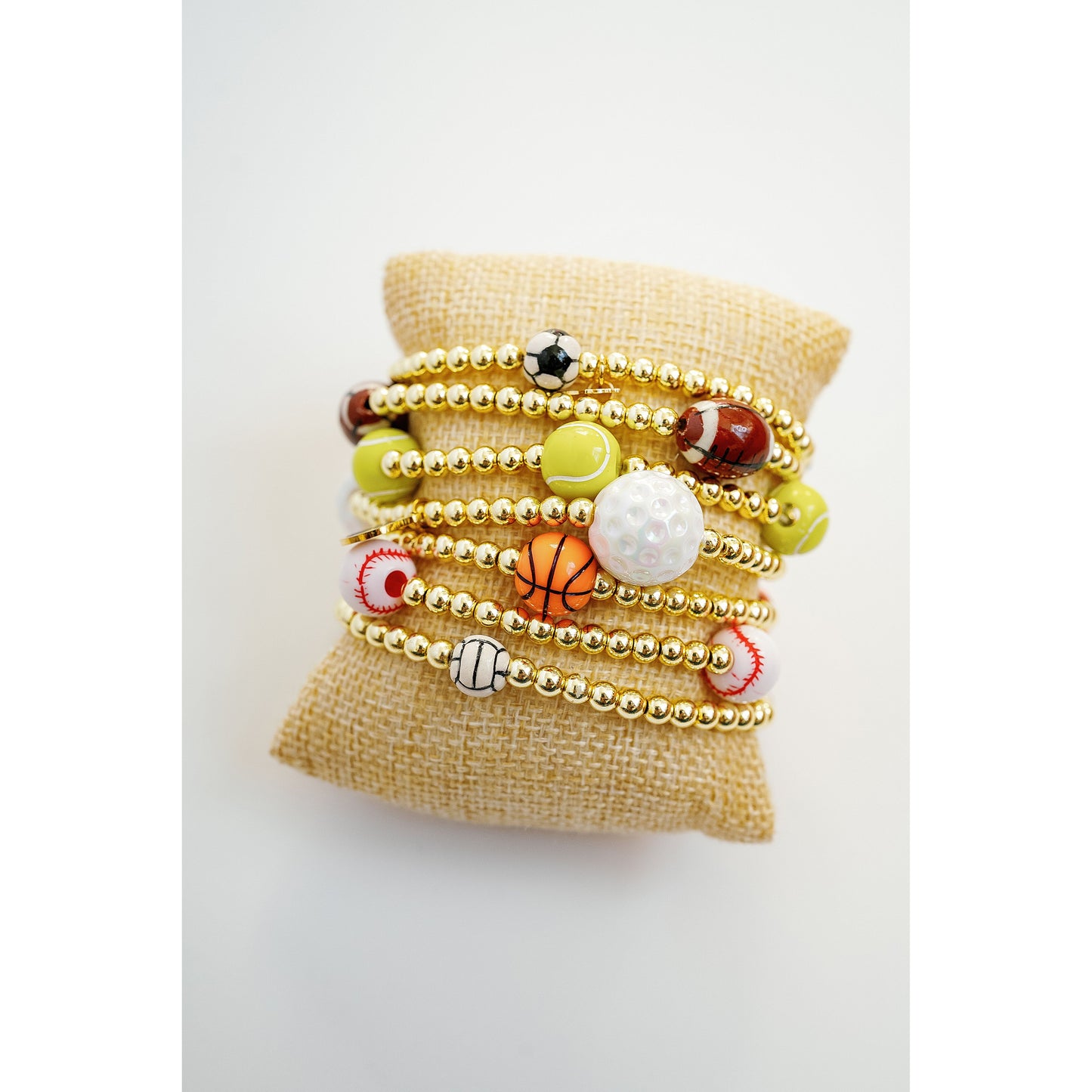 The Fanatic Goldie Bracelet Stack