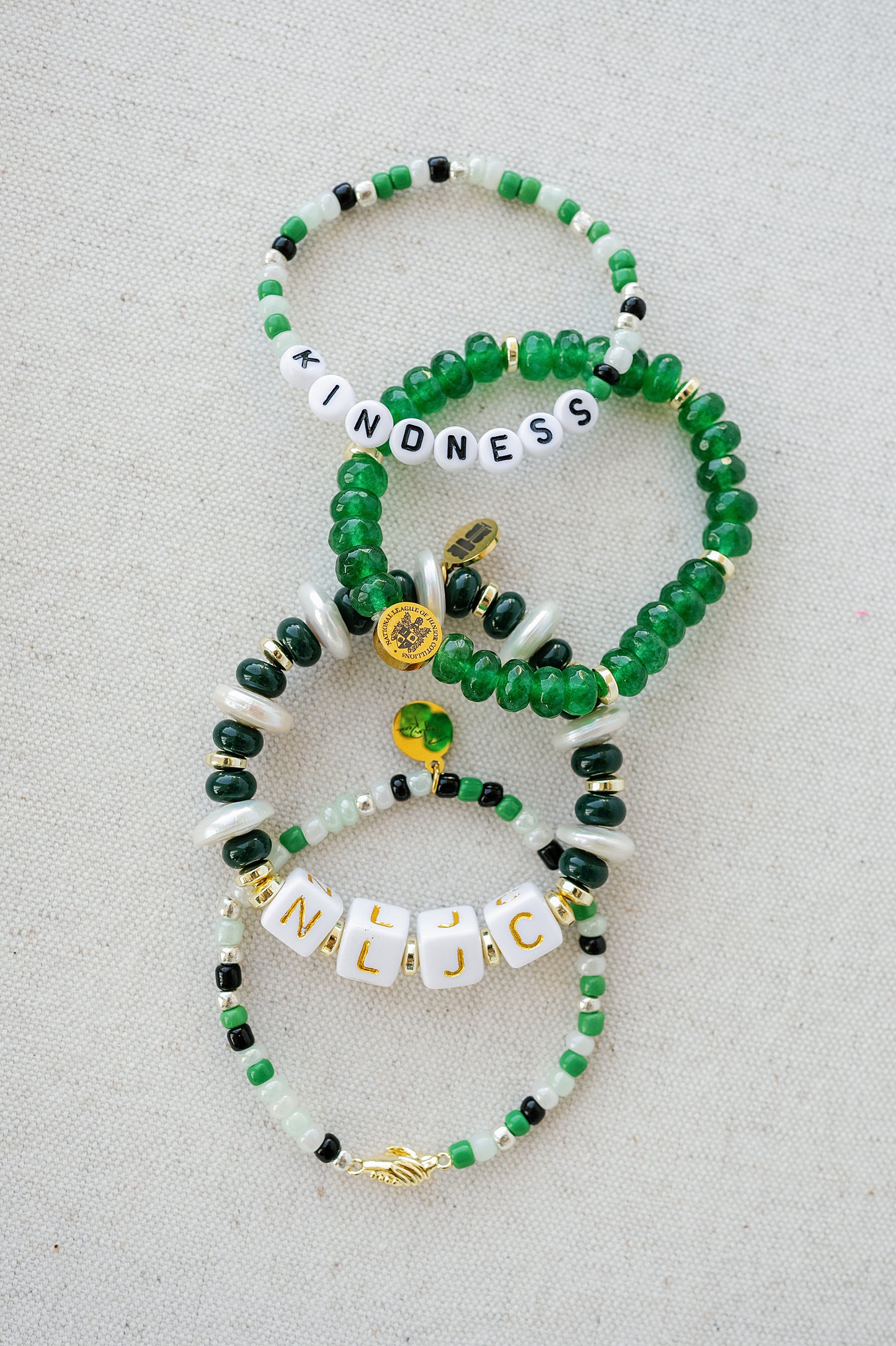 Taylor Reese x NLJC Kindness Beaded Bracelet