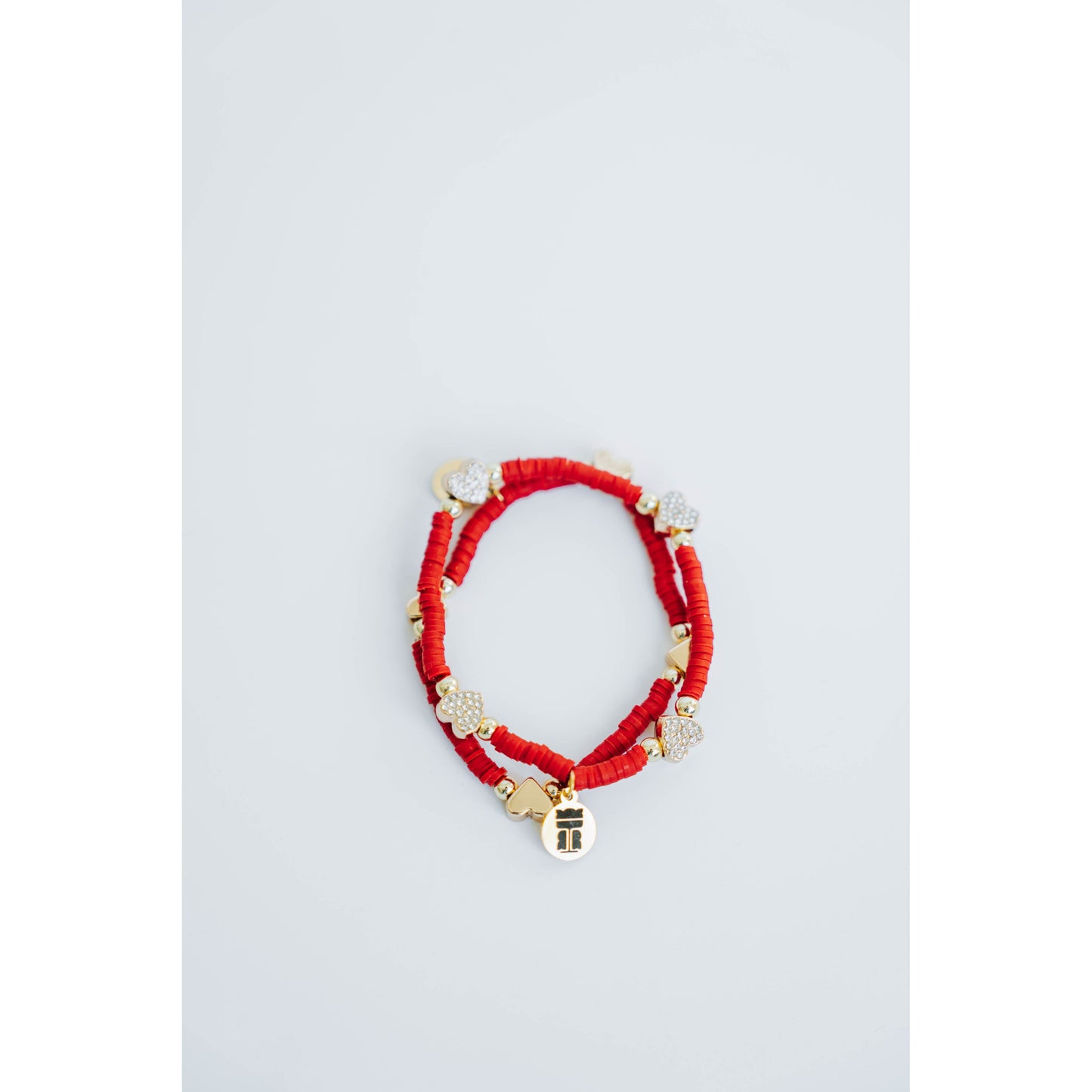 Taylor Reese x The Heartest Yard Red Anniversary Heart Bracelet