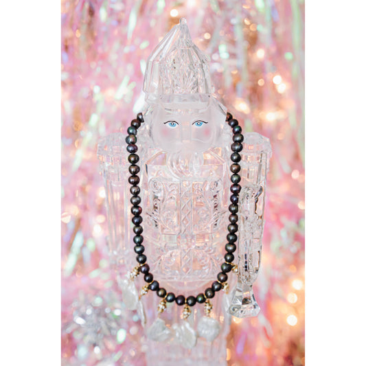 Caviar + Chips Pearl Necklace