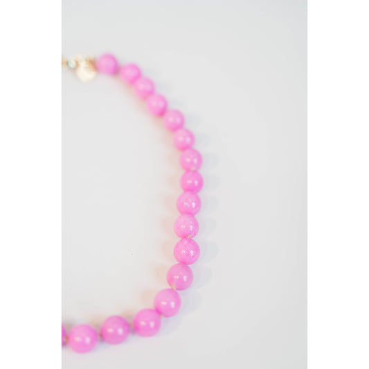 Pink Jawbreaker Necklace