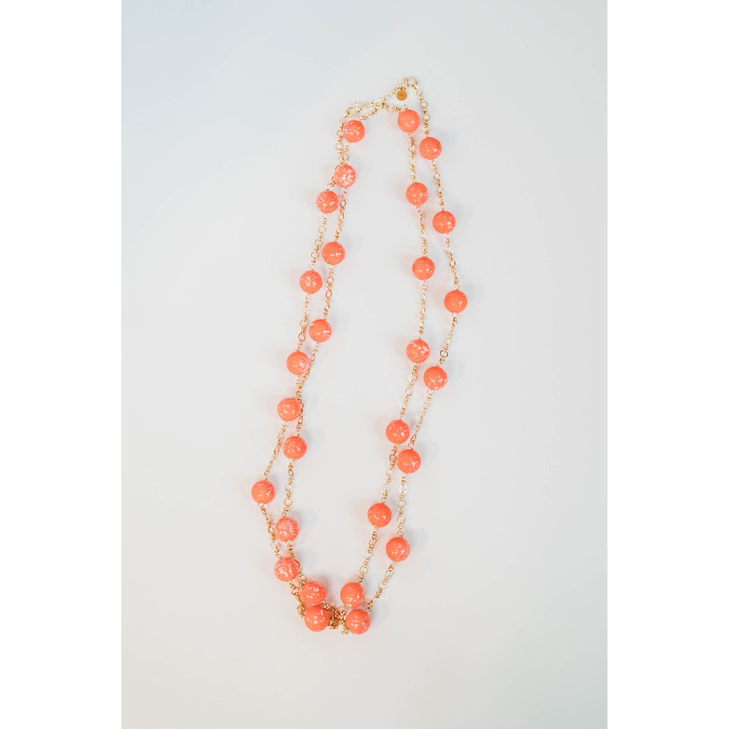 Speckled Orange Necklace