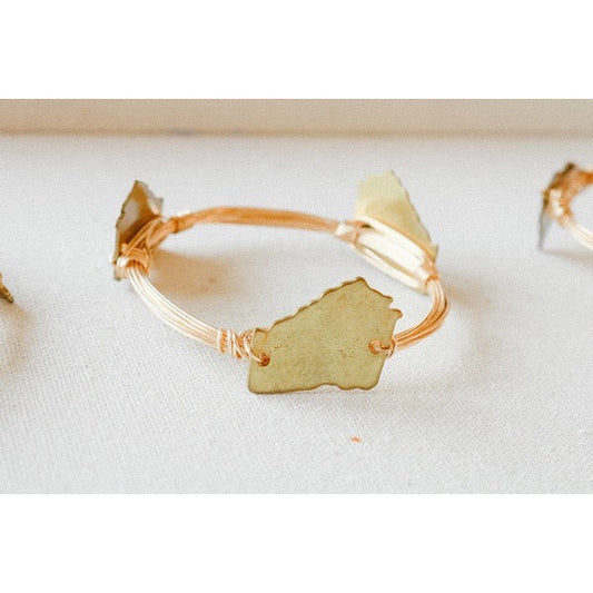 State of Georgia Wire Bangle