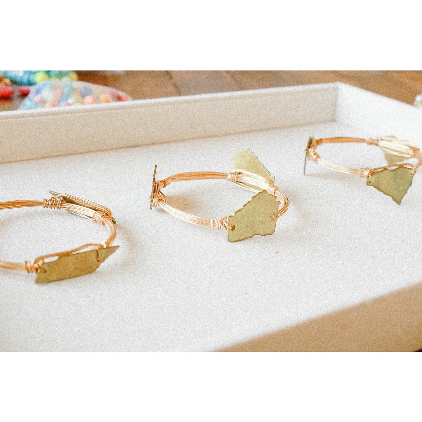 State of Tennessee Wire Bangle