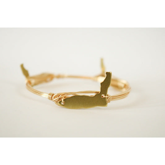 State of Florida Wire Wrapped Bangle