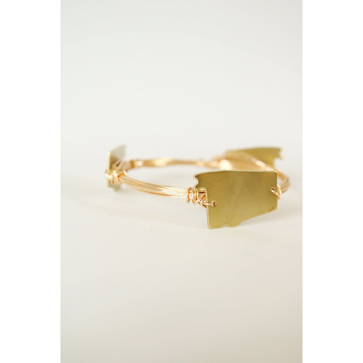 State of Alabama Wire Wrapped Bangle