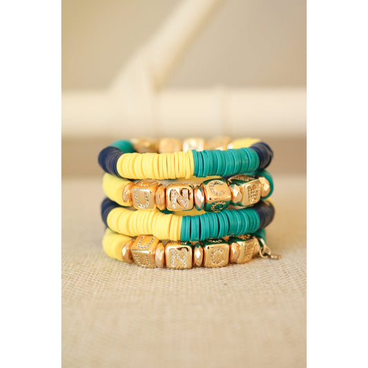 UNC Wilmington (UNCW) Pave Bracelet