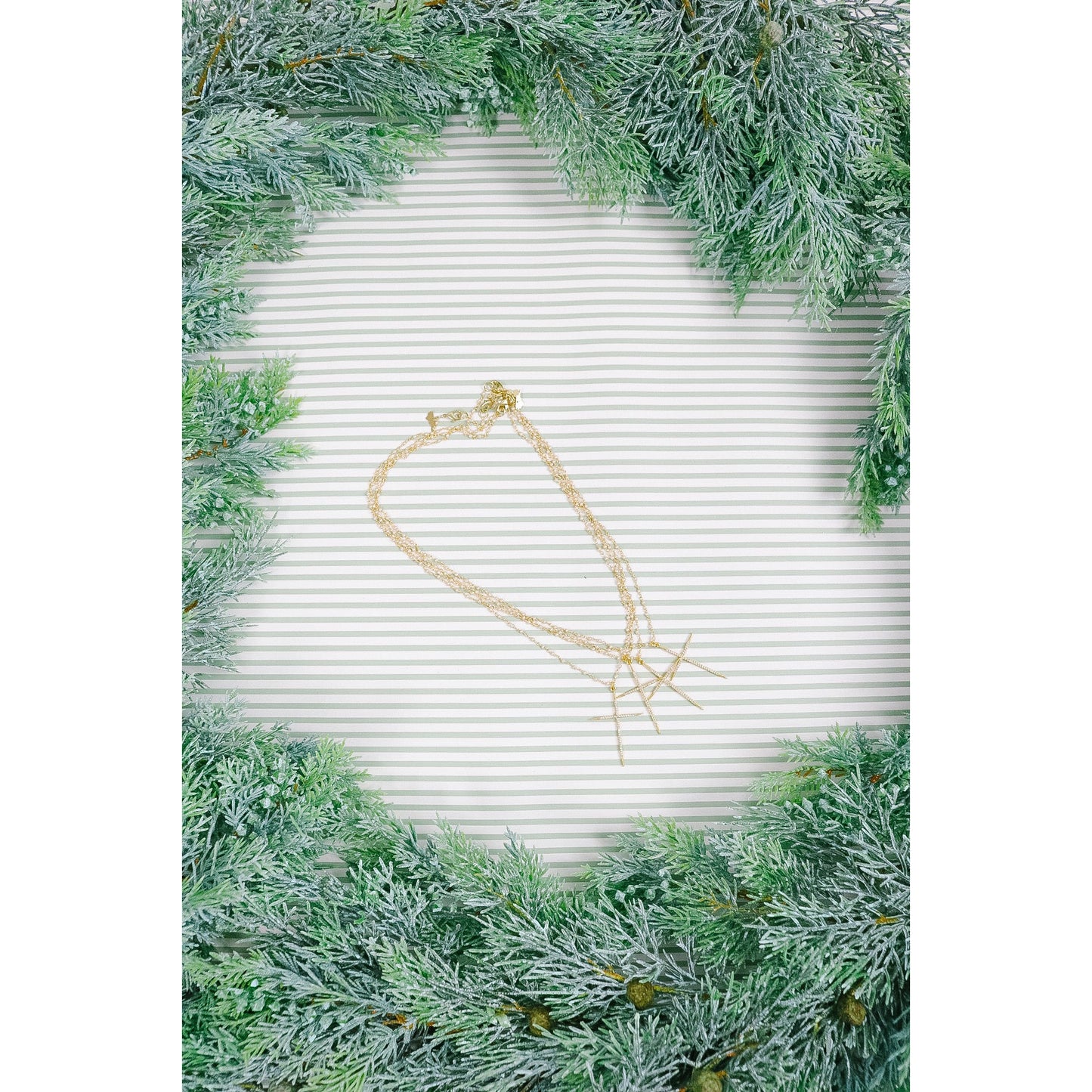 Pave Cross Necklace