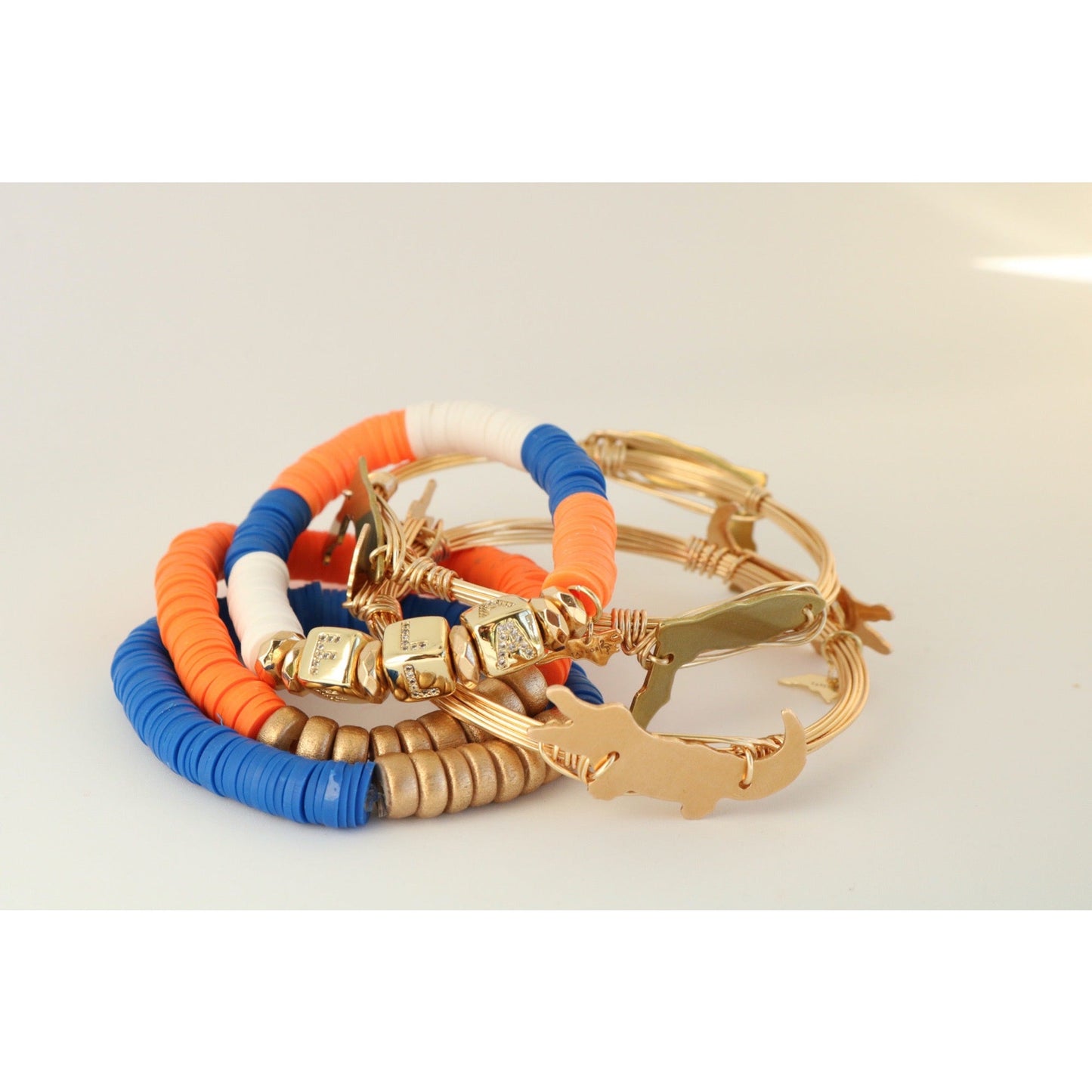 Gator Wire Wrapped Bangle