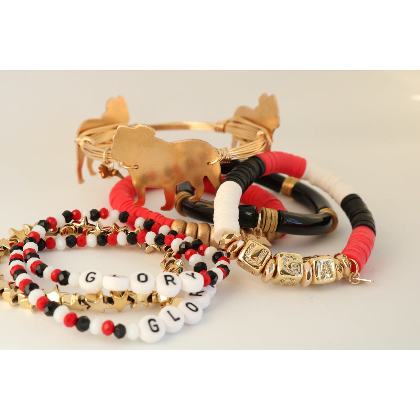 Bulldog Wire Wrapped Bangle