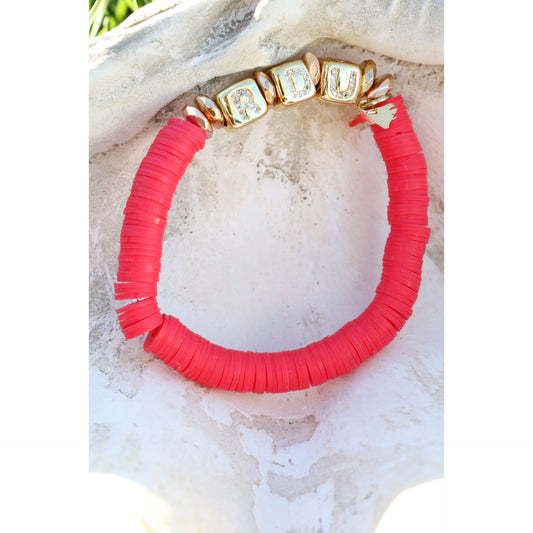 Raleigh-Durham (RDU) Pave City Bracelet