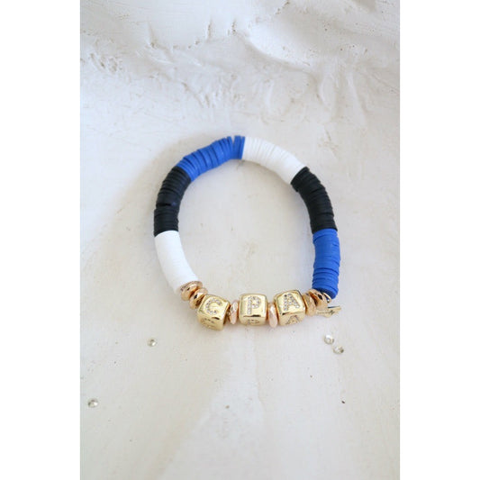 Custom Letter Pave Bracelet