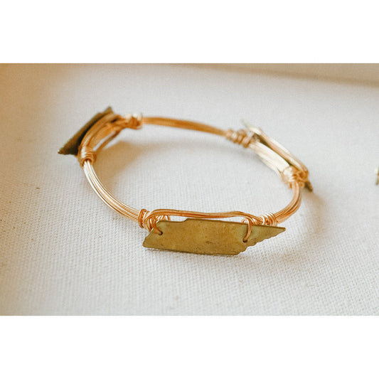 State of Tennessee Wire Bangle