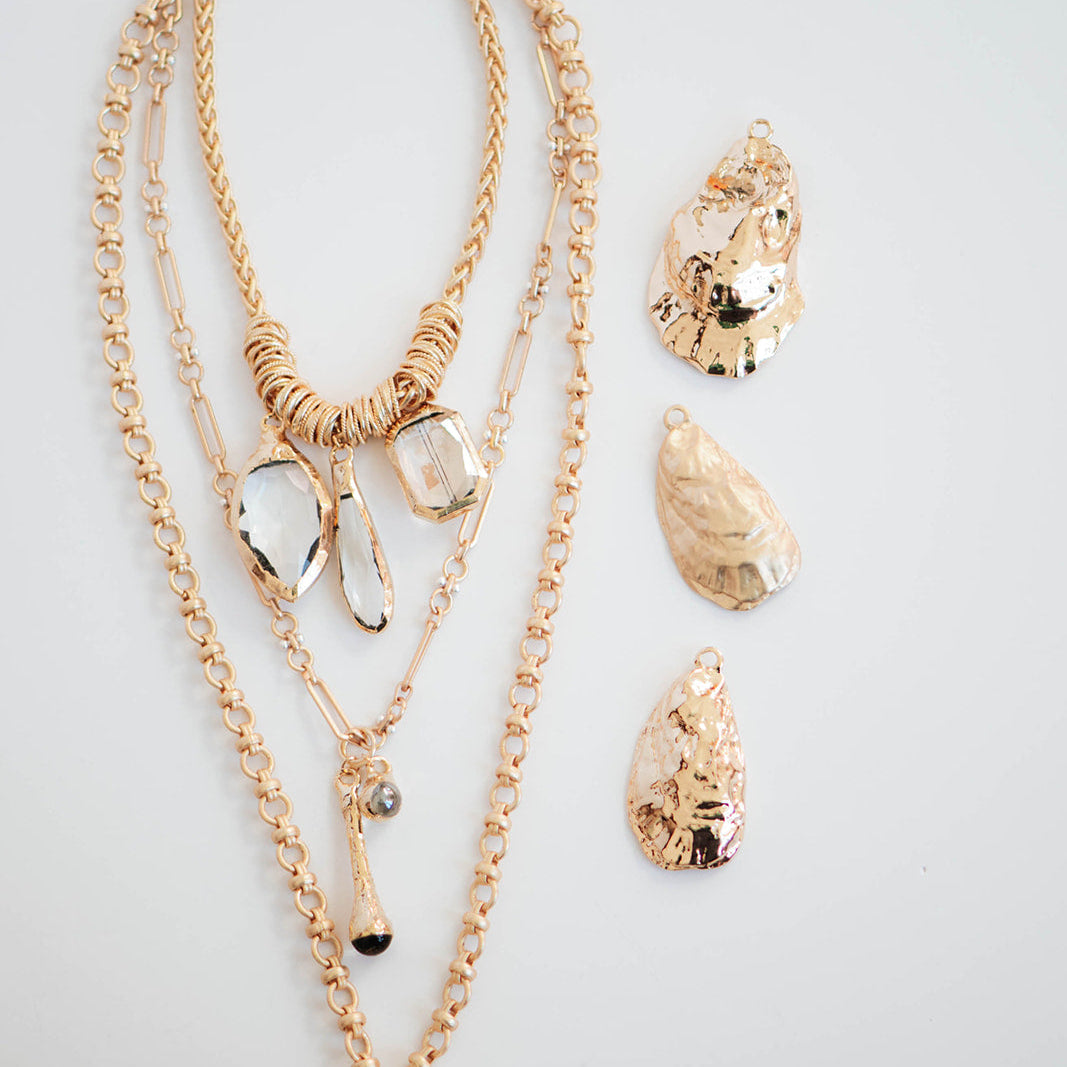 Gilded: Gold + Pearls