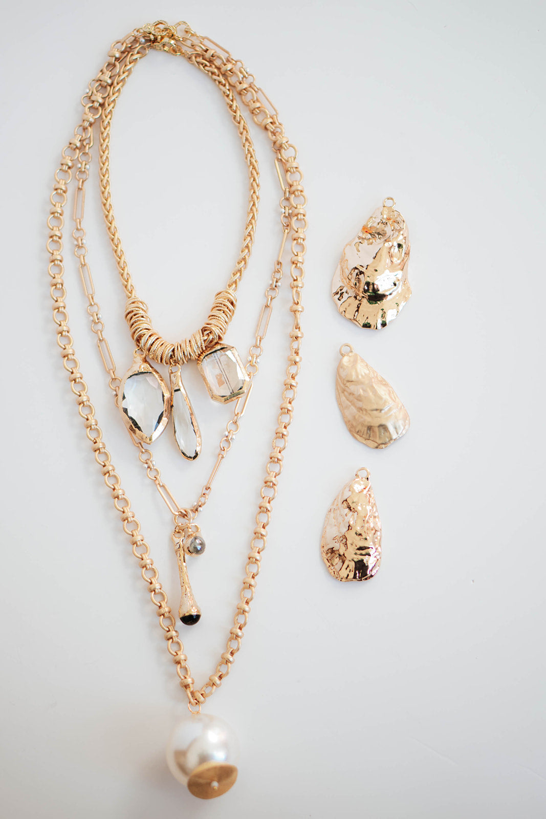 Gilded: Gold + Pearls
