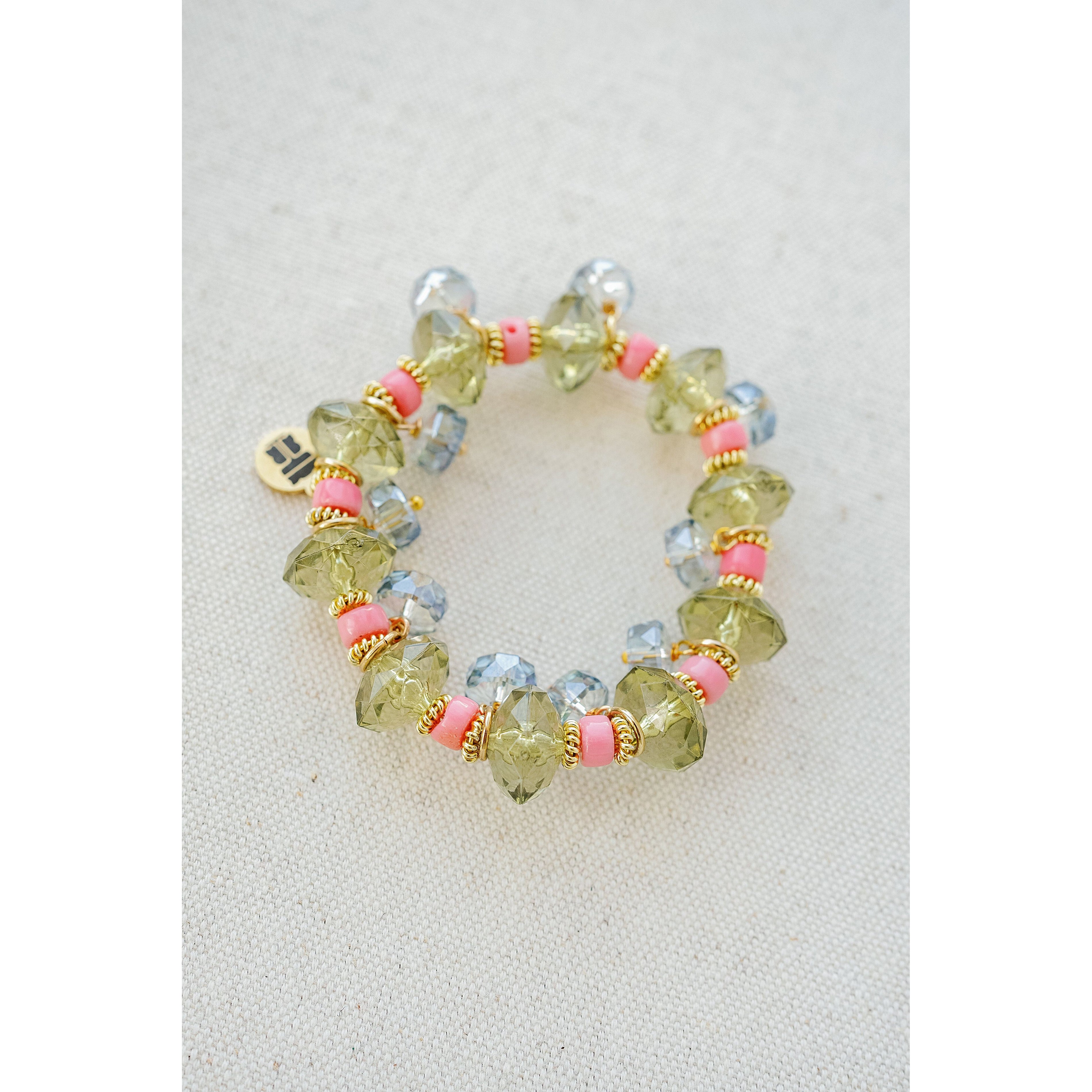 Summer Cocktail Beaded Bracelet