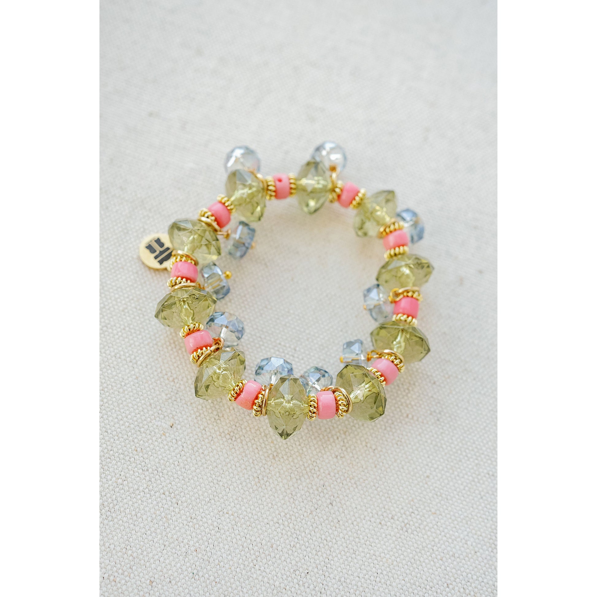 Summer Cocktail Beaded Bracelet